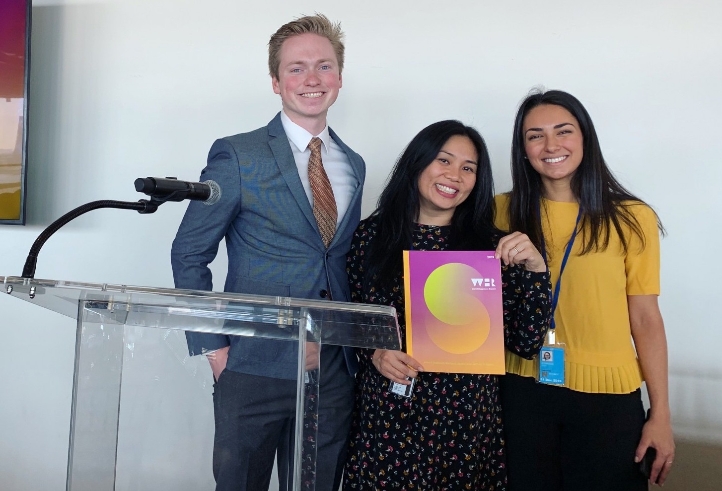 World Happiness Report 2019 - Launch at United Nations