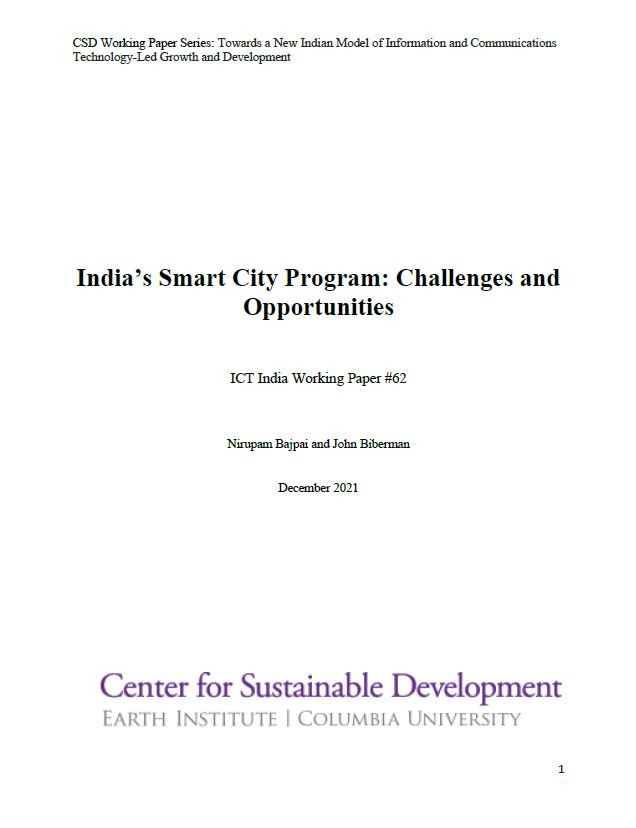 India's Smart City Program: Challenges and Opportunities