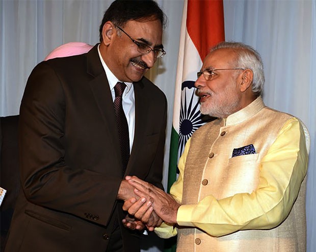Nirupam Bajpai with PM Modi